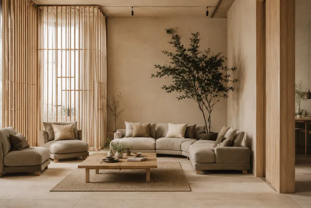 Интерьер в стиле Japandi